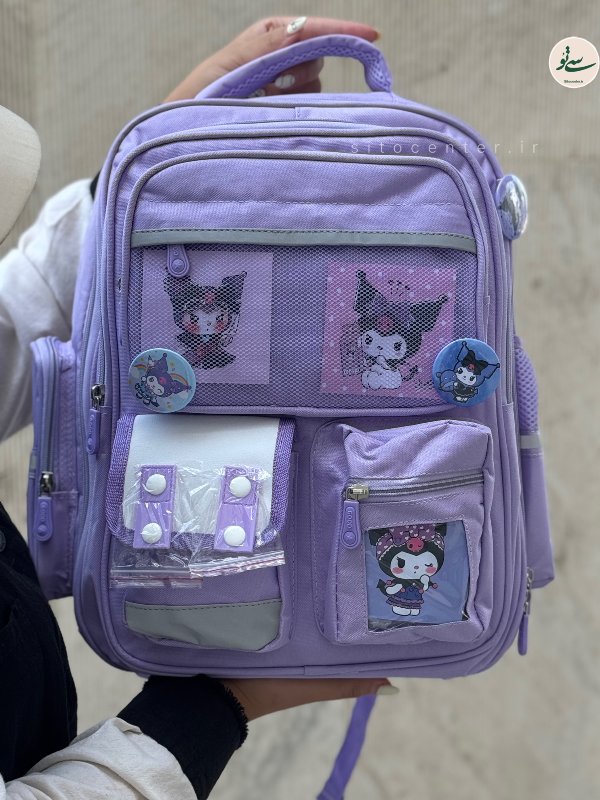 کوله پشتی طرح پیکسلی