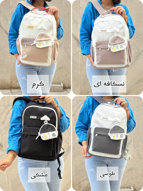 کوله پشتی Chrisbella مدل CICIl کد 2006