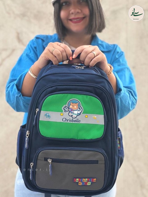 کوله پشتی Chrisbella مدل خرس فضا نورد کد 1014