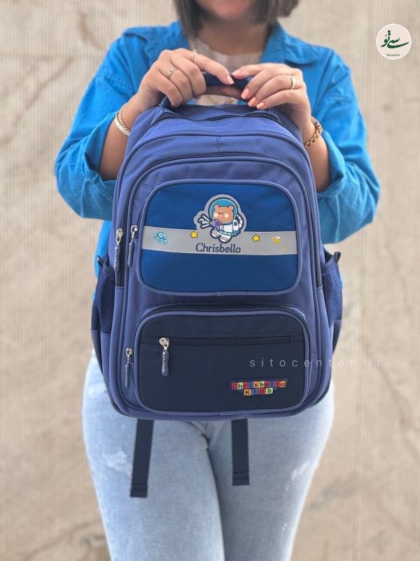 کوله پشتی Chrisbella مدل خرس فضا نورد کد 1014