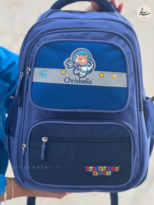 کوله پشتی Chrisbella مدل خرس فضا نورد کد 1014