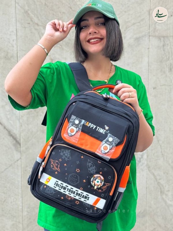 کوله پشتی Happy Time کد 60009