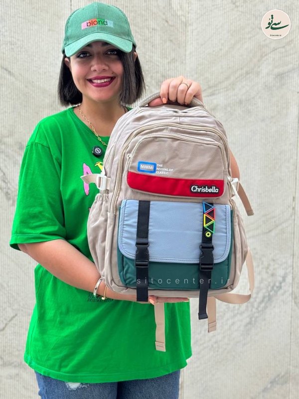 کوله پشتی Chrisbella  مدل مثلثی کد 1036