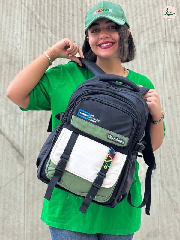 کوله پشتی Chrisbella  مدل مثلثی کد 1036