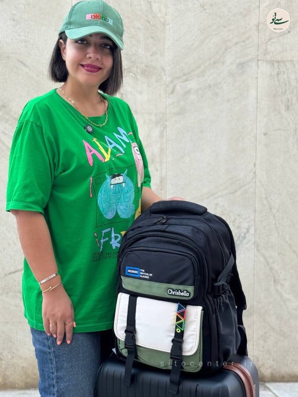کوله پشتی Chrisbella  مدل مثلثی کد 1036