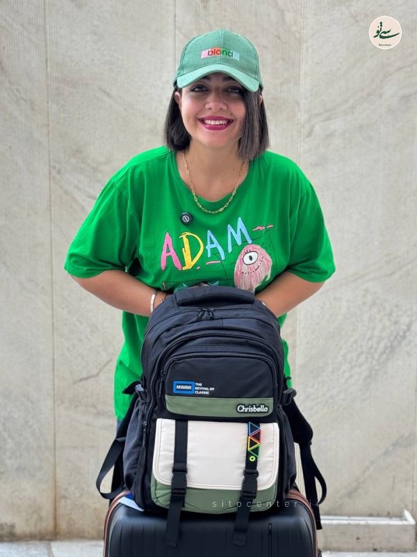 کوله پشتی Chrisbella  مدل مثلثی کد 1036