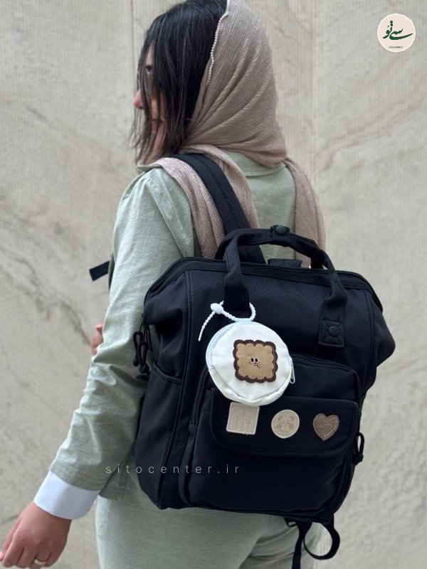 کوله پشتی Chrisbella مدل بیسکویتی کد 4006