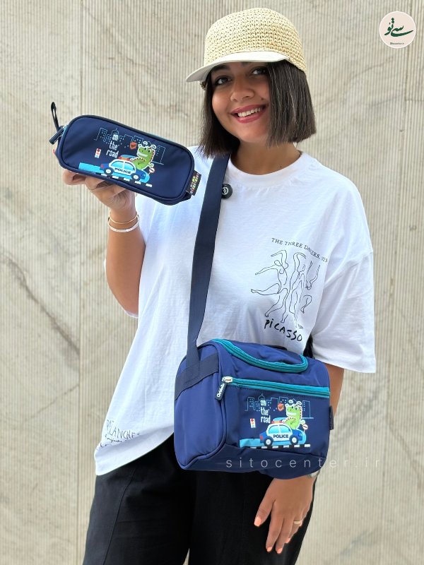 کوله پشتی سه تیکه Chrisbella مدل دایناسور کد 1011