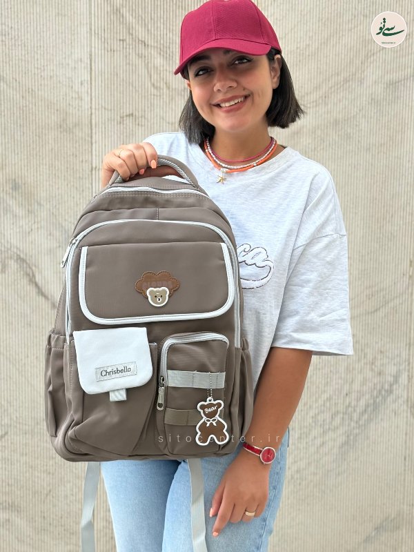 کوله پشتی  Chrisbella مدل تدی کد 1004