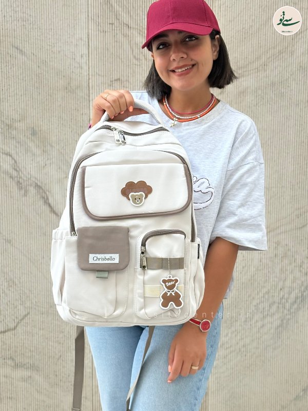 کوله پشتی  Chrisbella مدل تدی کد 1004