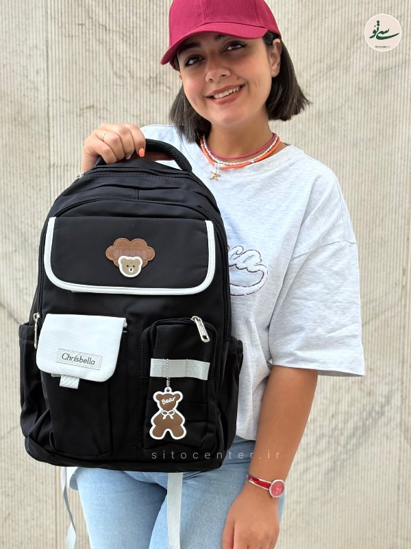 کوله پشتی  Chrisbella مدل تدی کد 1004