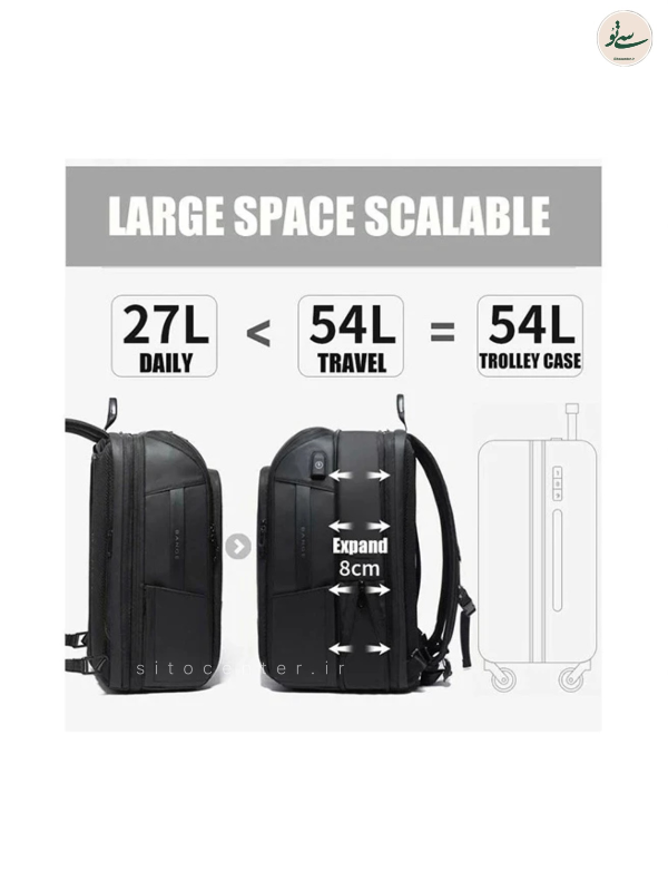 کوله پشتی بنج (BANGE) کد 22005D