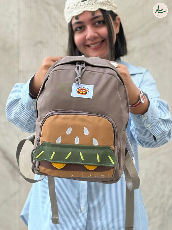 کوله پشتی همبرگری کد 7811