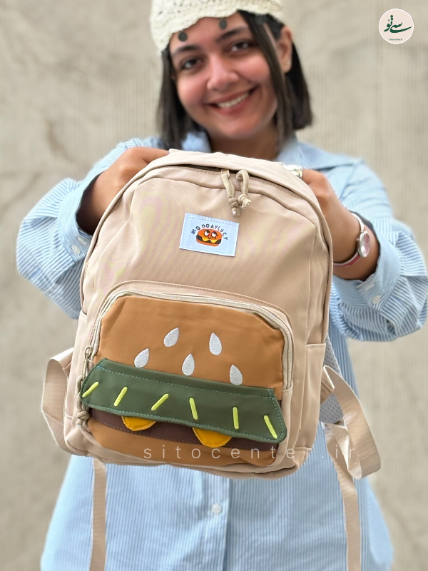 کوله پشتی همبرگری کد 7811