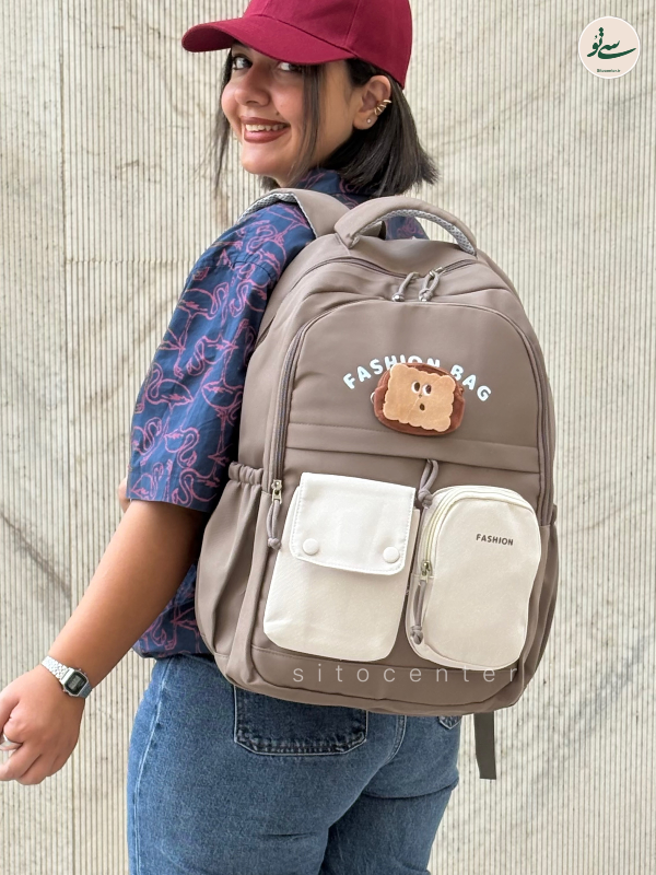 کوله پشتی دو جیب تست کد 3391