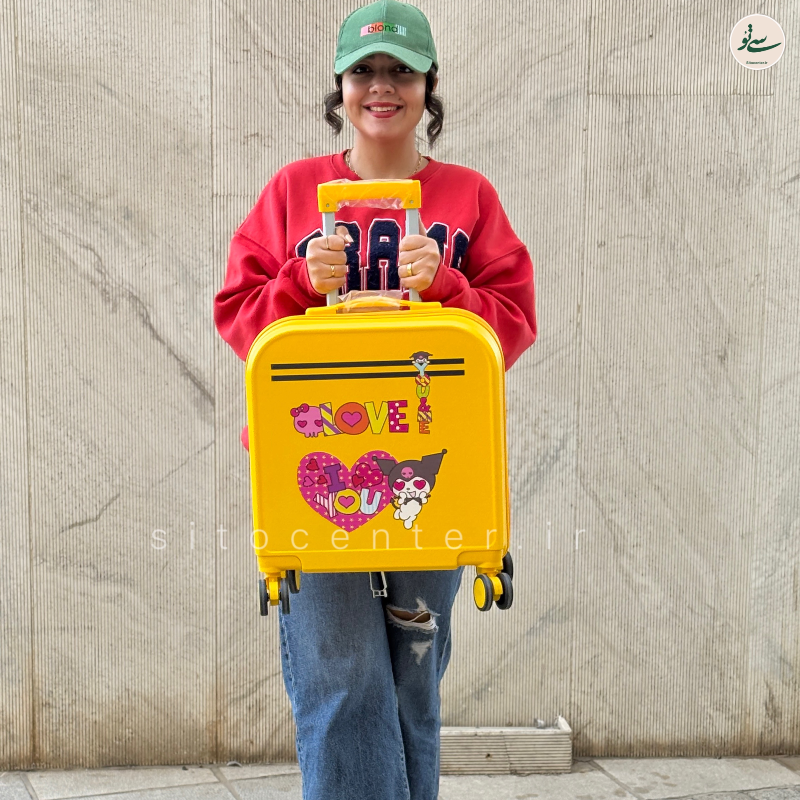 چمدان کودک طرح کارتونی