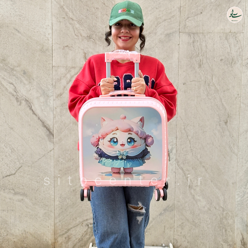 چمدان کودک طرح سه بعدی