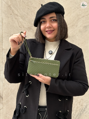 تصویری از کیف پول دستی تالیان کد 002